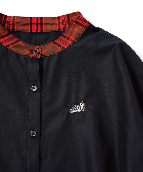 LIMITEDノーカラーワンピース（RED）