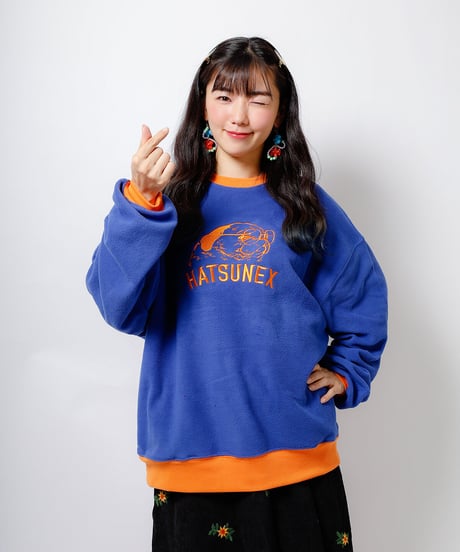 Hatsunex Embroidery Fleece（BLUE）