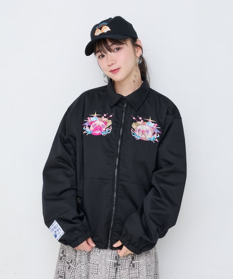 GLORIOUS FUTURE 刺繍CAP（ブラック）