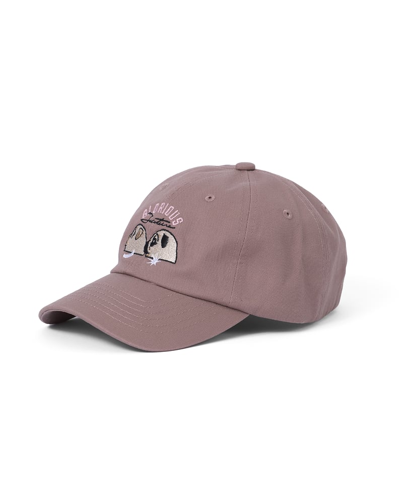 GLORIOUS FUTURE 刺繍CAP（モーブピンク） | HATSUNEX