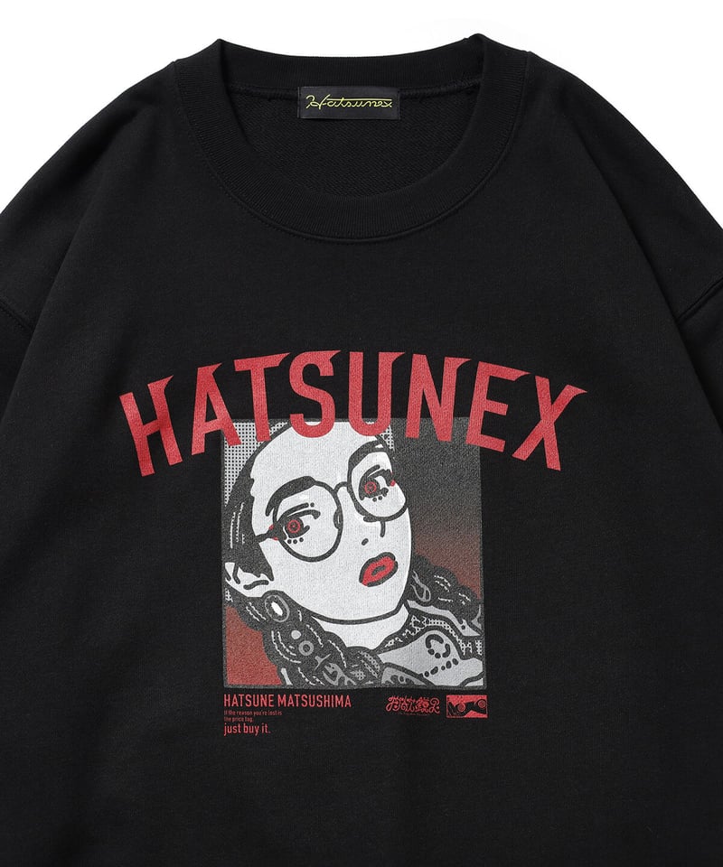 Hatsunex Sweat(BLACK) | HATSUNEXオフィシャルストア Hatsunex Sweat(BLACK) | HATSUNEXオフィシャルストア
