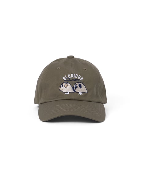 GLORIOUS FUTURE 刺繍CAP（カーキ）