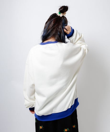 Hatsunex Embroidery Fleece（WHITE）