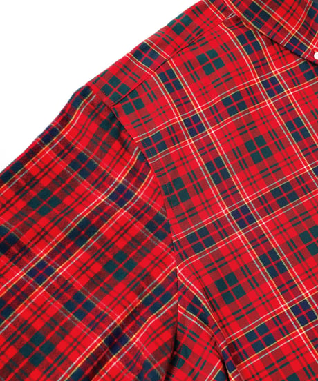 LIMITEDオーバーサイズチェックシャツ（RED×RED）