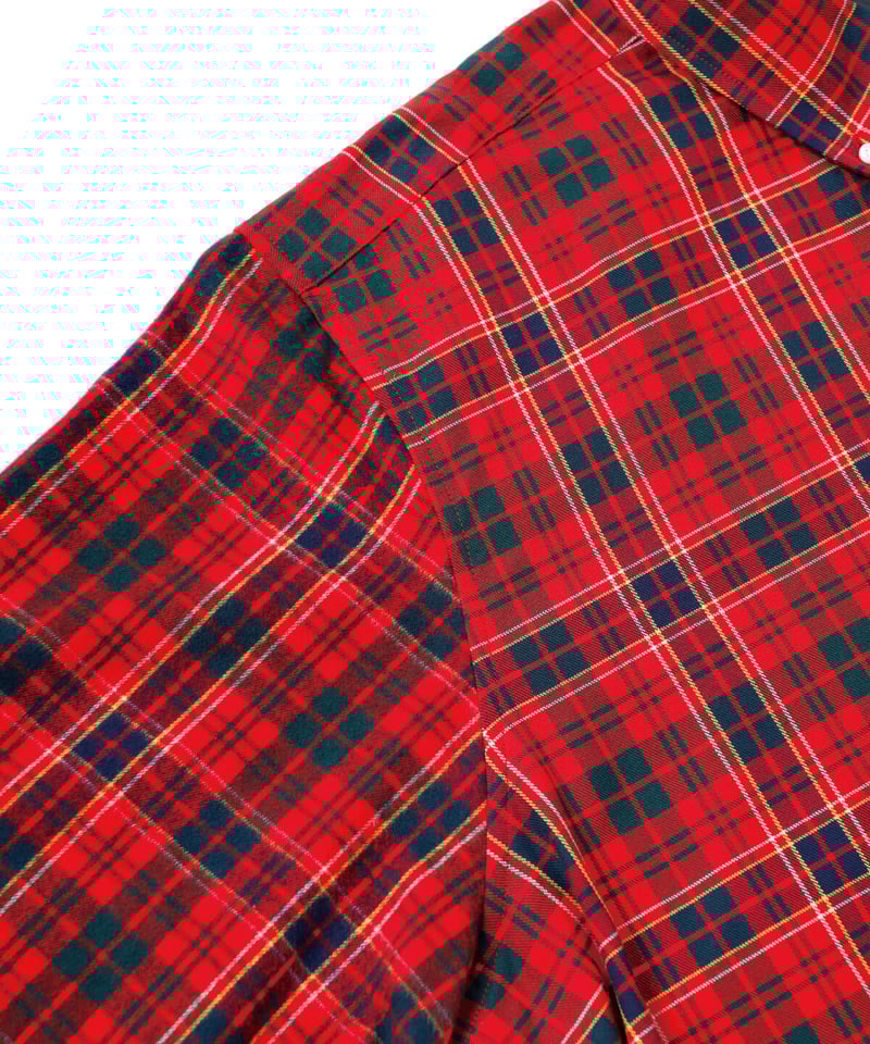 LIMITEDオーバーサイズチェックシャツ(RED×RED) | HATSUNEX LIMITEDオーバーサイズチェックシャツ(RED×RED) | HATSUNEX
