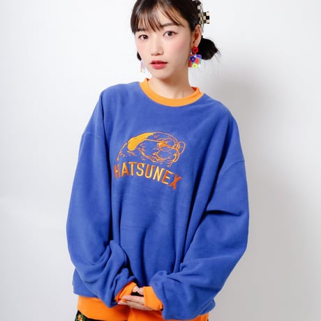 Hatsunex Embroidery Fleece（BLUE）