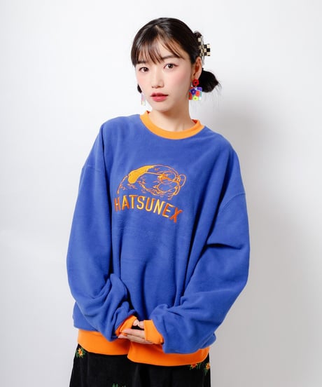 Hatsunex Embroidery Fleece（BLUE）