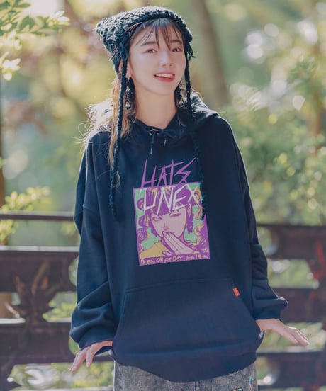 Hatsunex “Revival” パーカー（NAVY）