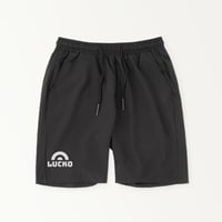 【LUCKO ハーフパンツ（刺繍タイプ）】ブラック