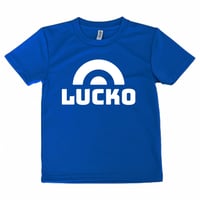 【LUCKO ドライTシャツ】ブルー