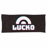 LUCKO フェイスタオル（グリッチノイズ）