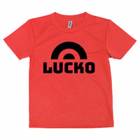 【LUCKO ドライTシャツ】蛍光オレンジ