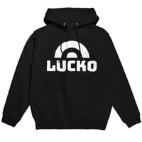 LUCKO プルオーバーパーカー ブラック