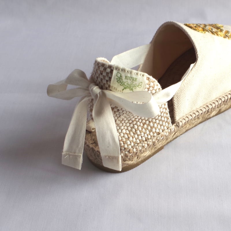 Sablon - ivory - Embroidery by machine(機械刺繍) |