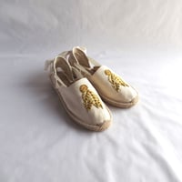 Sablon - ivory - Embroidery by machine(機械刺繍)