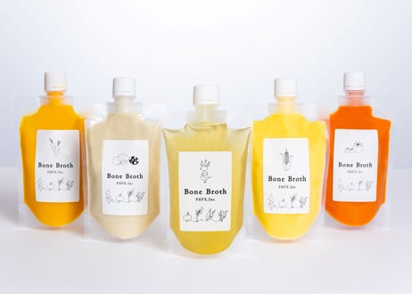 【贈り物におすすめ】国産銘柄鶏ボーンブロスとオリジナルスープ ８パックセット