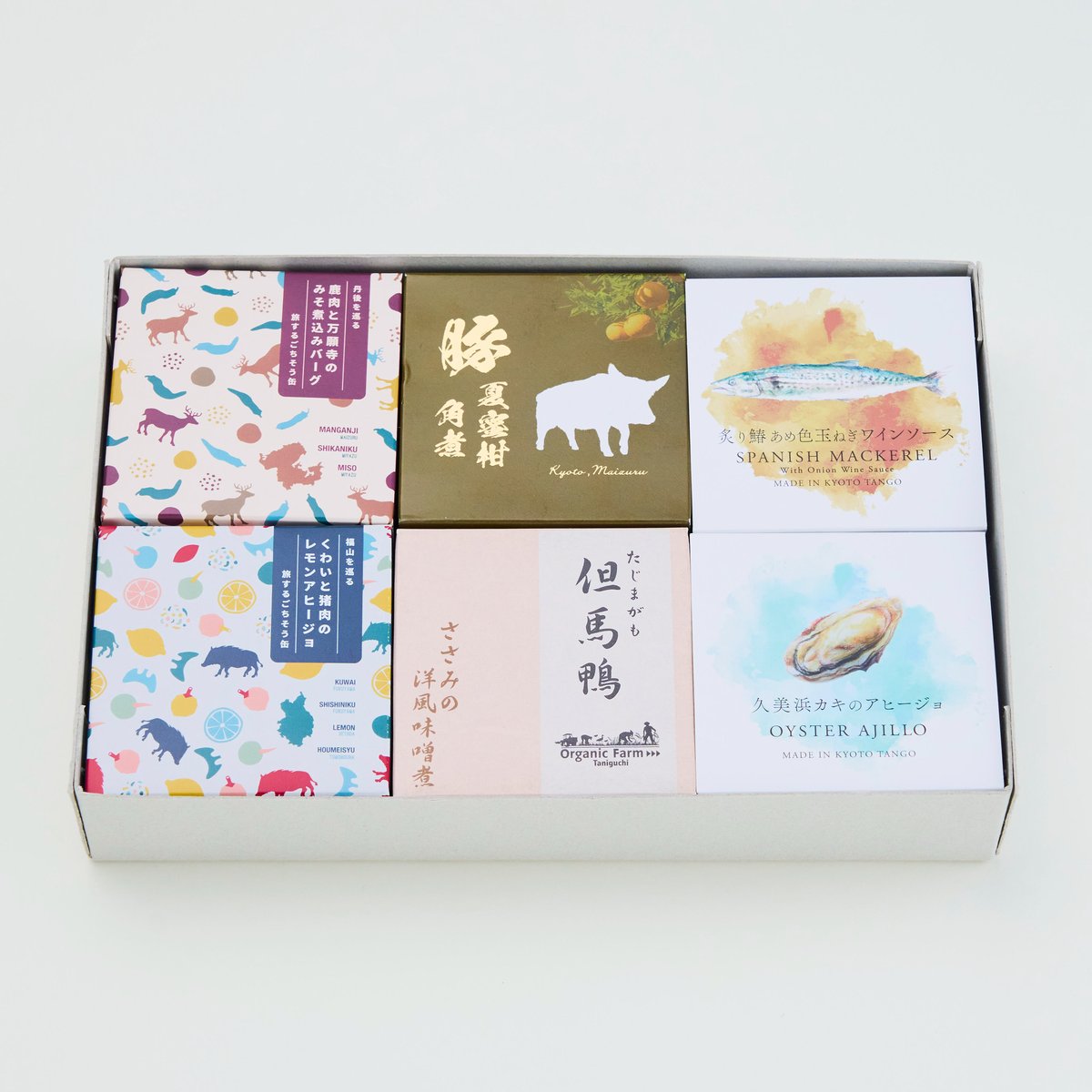 チュン　4缶セット ごちそう缶詰」まみれセット（全国各地のセレクト缶詰6缶セット