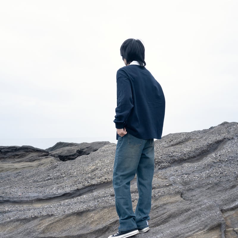 Stone Wash Straight Denim | PIEAL Stone Wash Straight Denim | PIEAL