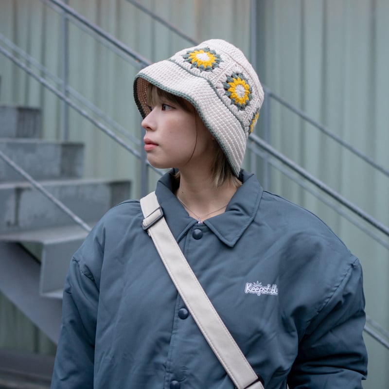 Flower Crusher Knit Hat | PIEAL Flower Crusher Knit Hat | PIEAL