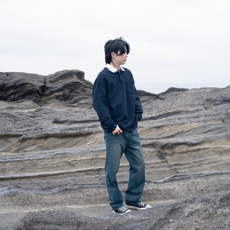 Stone Wash Straight Denim | PIEAL Stone Wash Straight Denim | PIEAL