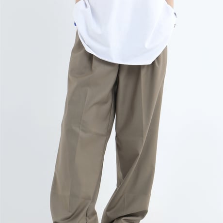 One Tuck Wide Slacks