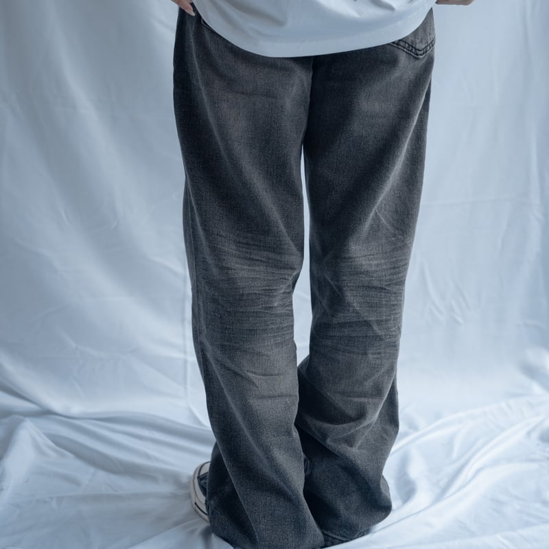 Draping Vintage Black Denim | PIEAL