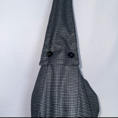 Dusty Houndstooth Messenger Bag