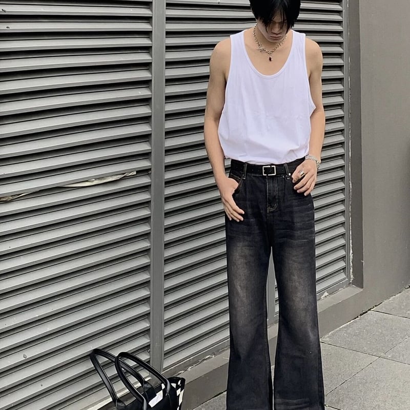 Stone Wash Vintage Baggy Denim | PIEAL