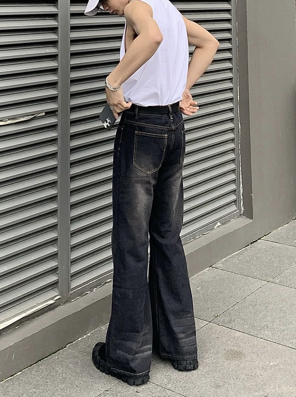 Stone Wash Vintage Baggy Denim | PIEAL