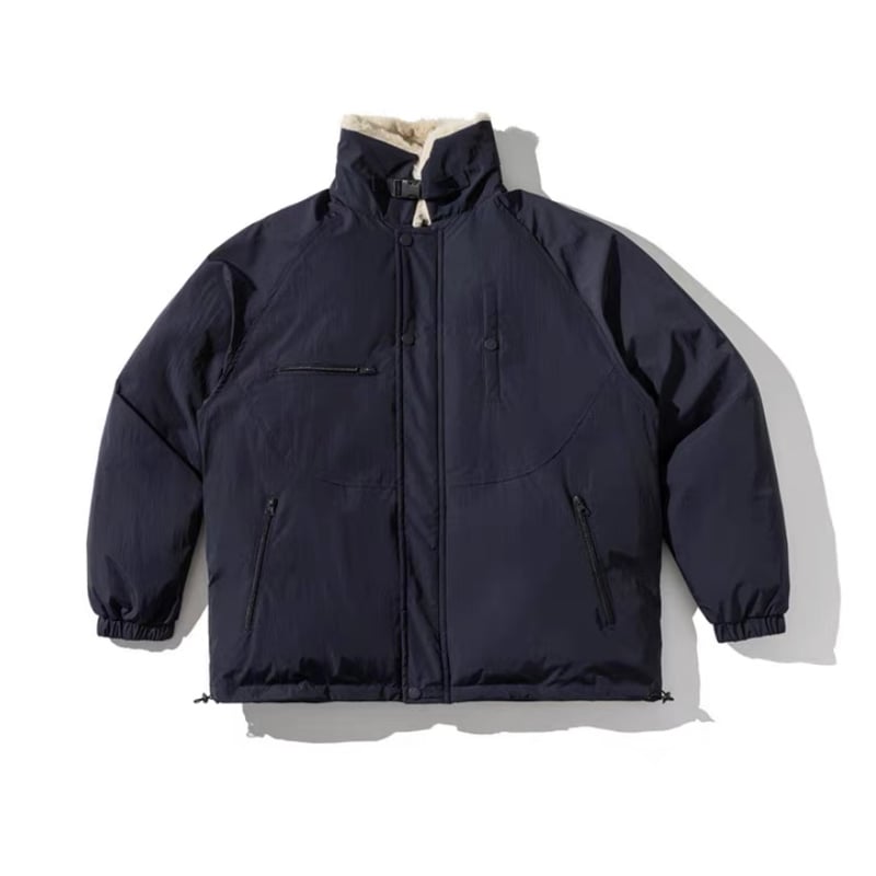 Oversized Heavy Boa Flight Jacket | PIEAL