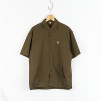 Kangaroo Pocket Brown Shirt