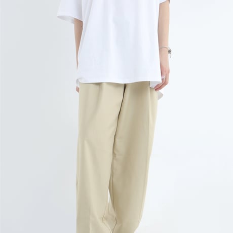 One Tuck Wide Slacks