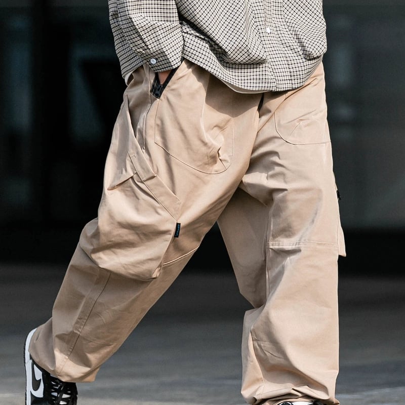 Wide Tech Cargo Pants | PIEAL
