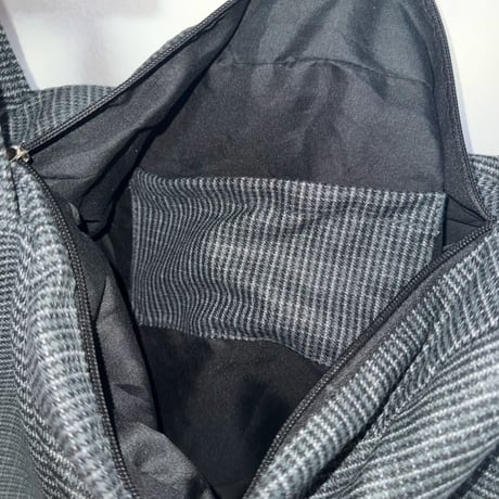 Dusty Houndstooth Messenger Bag