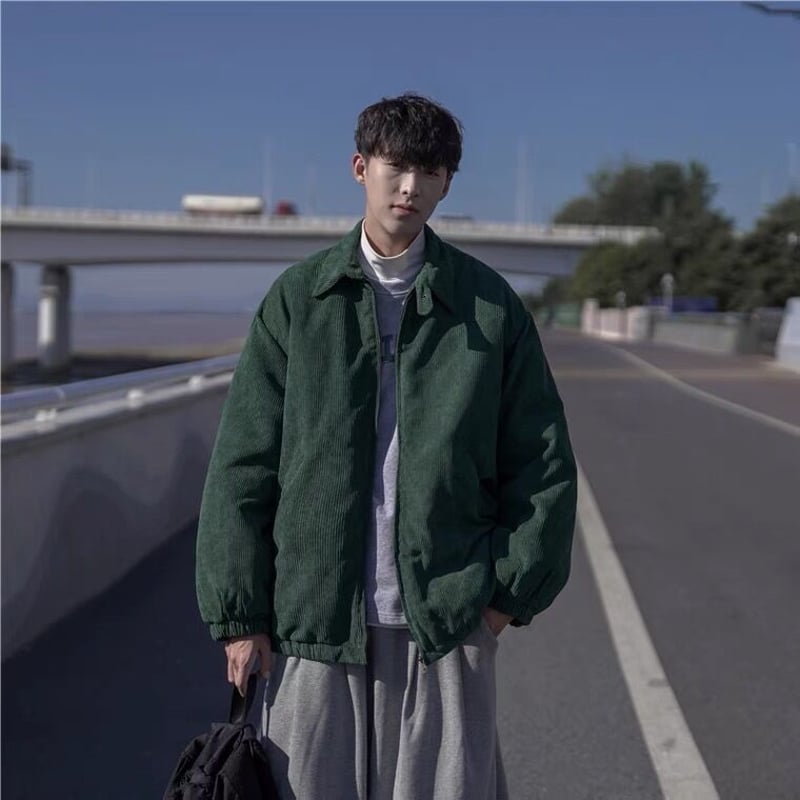 新品 BADWAY corduroy blouson コーディロイ スタジャン 新品 BADWAY corduroy blouson コーディロイ スタジャン
