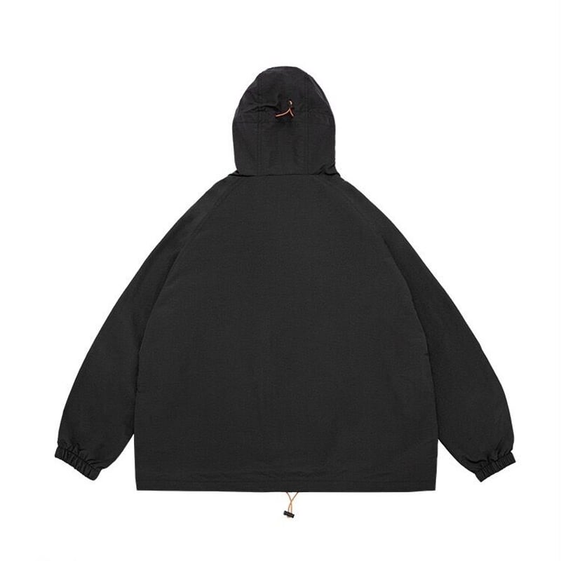 Oversized Vintage Anorak Hoodie | PIEAL