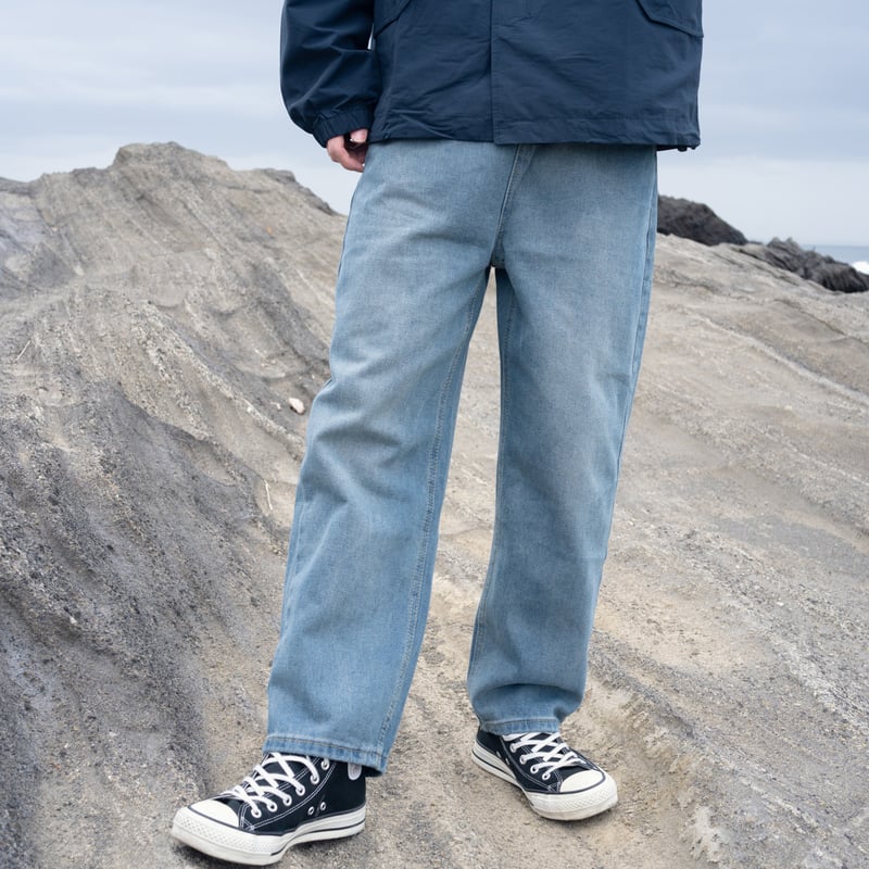 Stone Wash Pale Denim | PIEAL