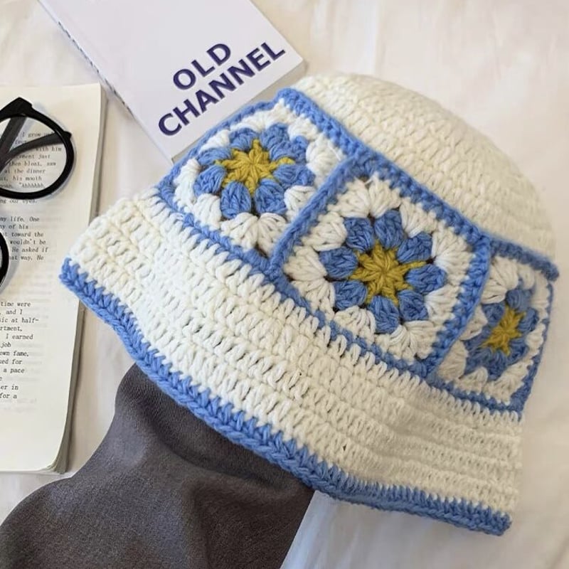 Flower Crusher Knit Hat | PIEAL