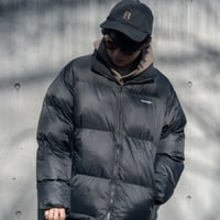 Oversized Solid Down Jacket