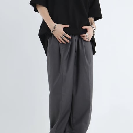 One Tuck Wide Slacks