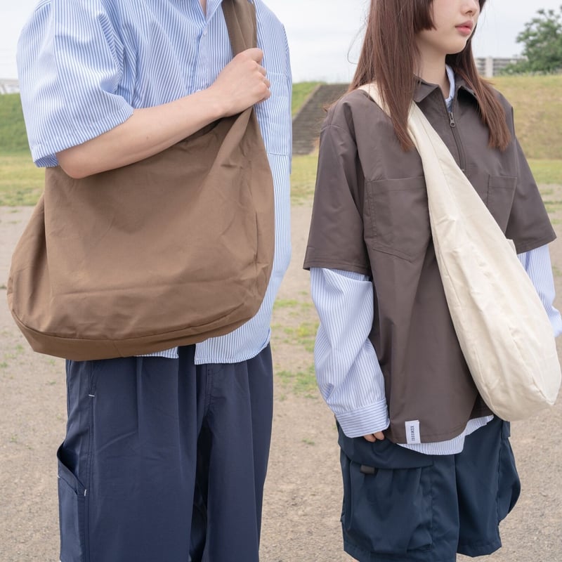 Canvas Big Messenger Bag | PIEAL