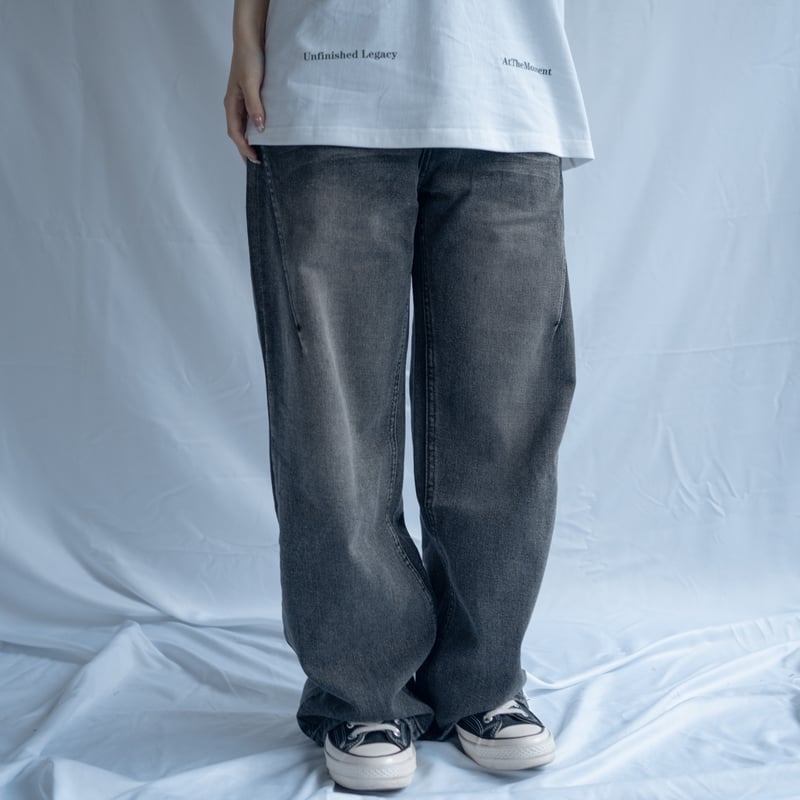 Draping Vintage Black Denim | PIEAL