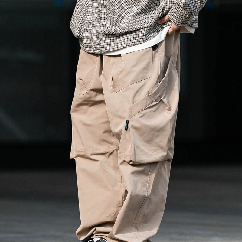 Wide Tech Cargo Pants | PIEAL
