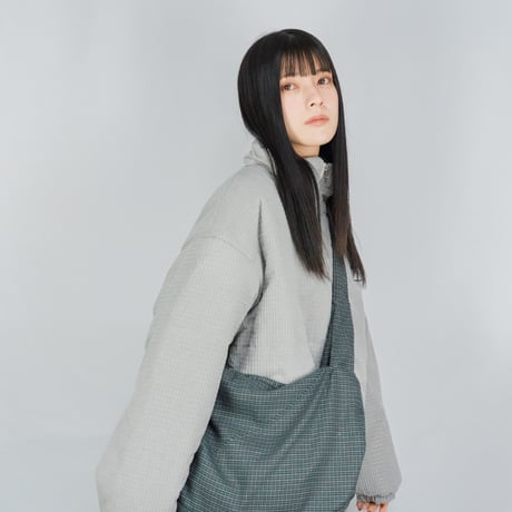 Dusty Houndstooth Messenger Bag