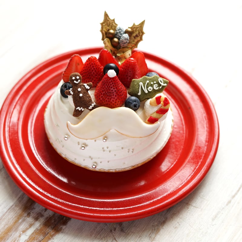 吉祥寺店受取】クリスマスケーキ ノエル・サンタ (15㎝・3-4名様用