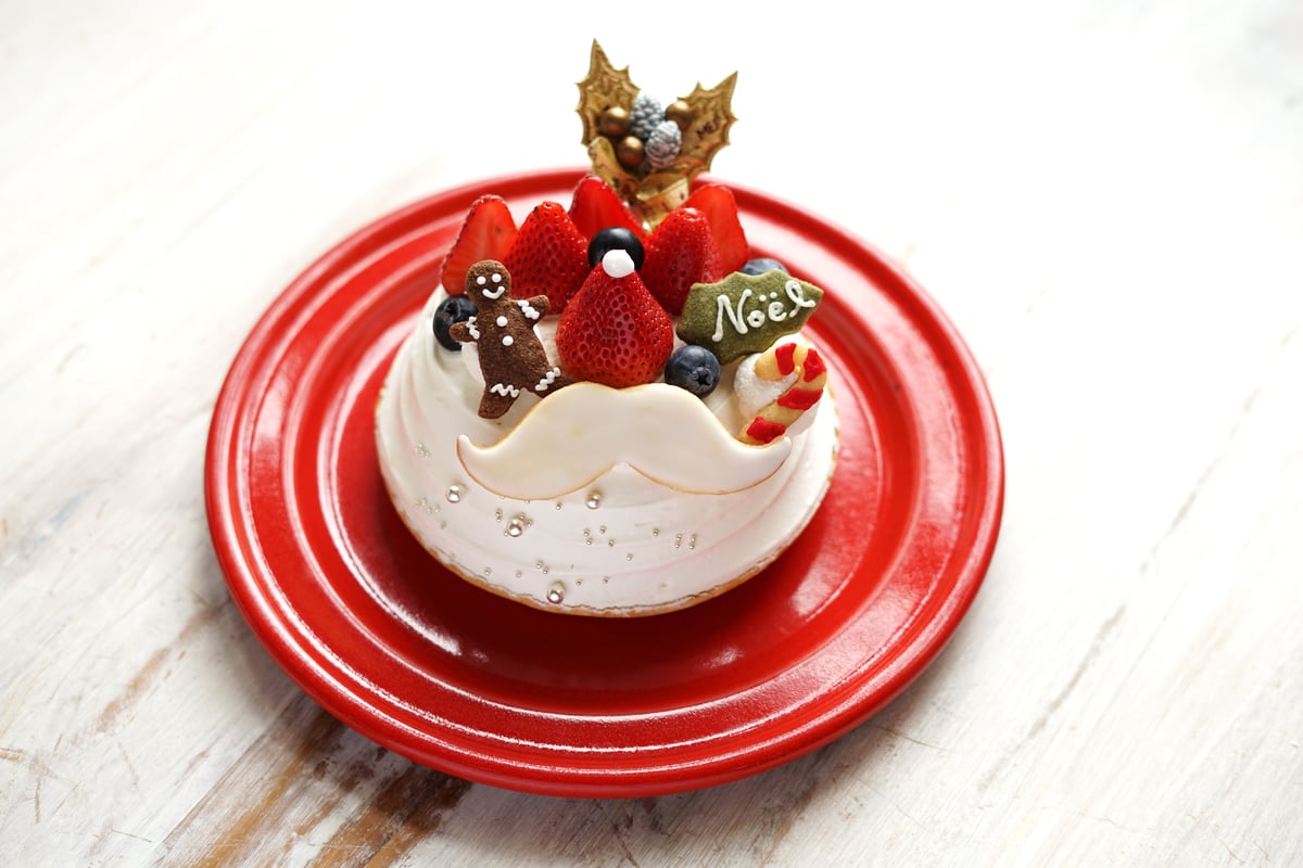 吉祥寺店受取】クリスマスケーキ ノエル・サンタ (15㎝・3-4名様用