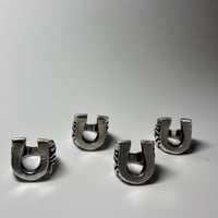 rugged horseshoe ring