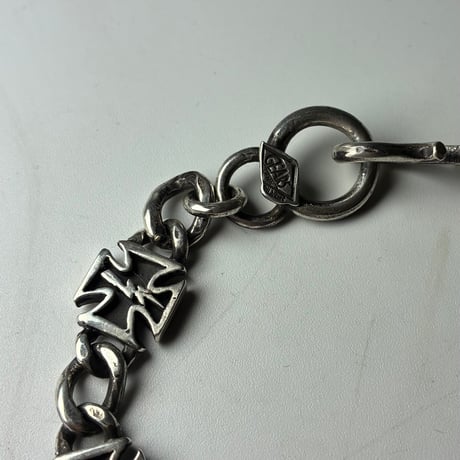 Iron cross bracelet