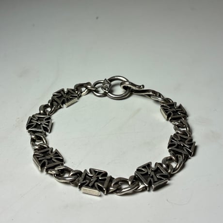 Iron cross bracelet