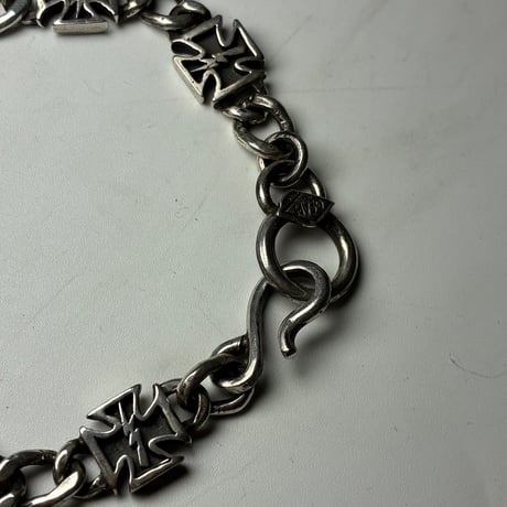 Iron cross bracelet